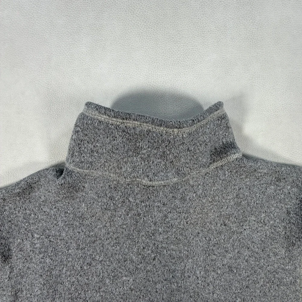 The North‎ Face Mens Small Gordon Lyons 1/4 Zip Fleece Pullover Heather Gray